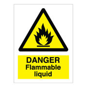 Flammable Liquid Sign